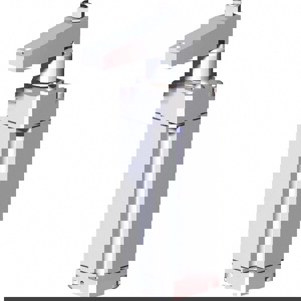 Air Swing Clamp: 34 lb Clamp Force, Righ